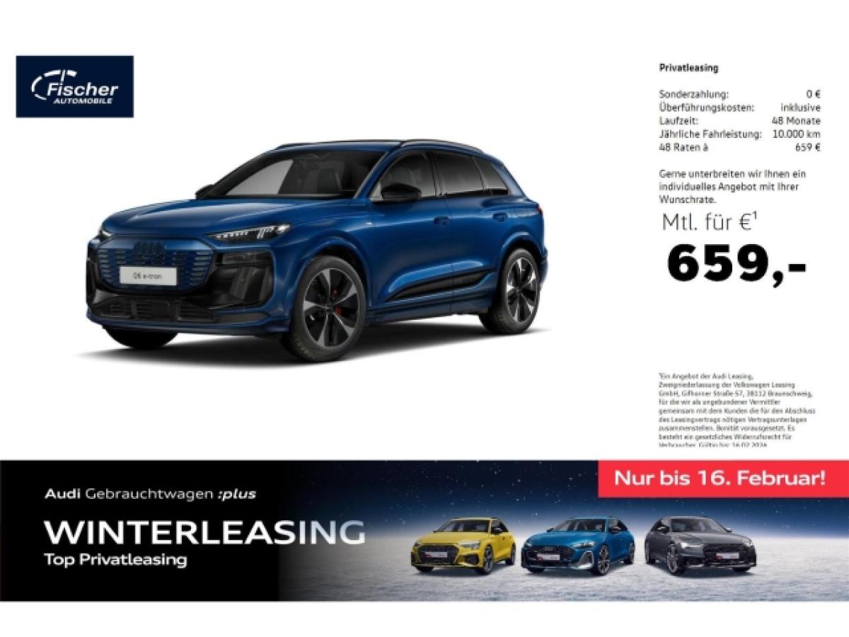 Audi Q6 e-tron SUV S line qu. W-Pumpe/AHK/Pano/AR-HUD