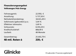Volkswagen Polo ENERGY | RÜKA | LED Scheinwerfer uvm.
