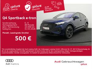 Audi Q4 e-tron Q4 Sportback S line 55 e-tron qu. *AHK*KAM*21''*