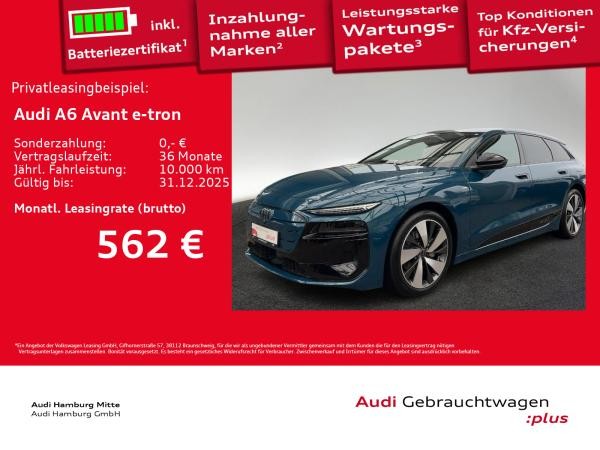 Audi A6 e-tron A6 Avant e-tron S line AHK Matrix Kamera