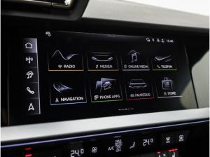 Audi A3 Sportback 40 TFSIe S line AHK SONOS Matrix Winterleasing