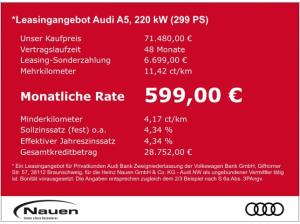 Audi A5 Avant e-hybrid quattro 2x S line Tech+ B&O AHK