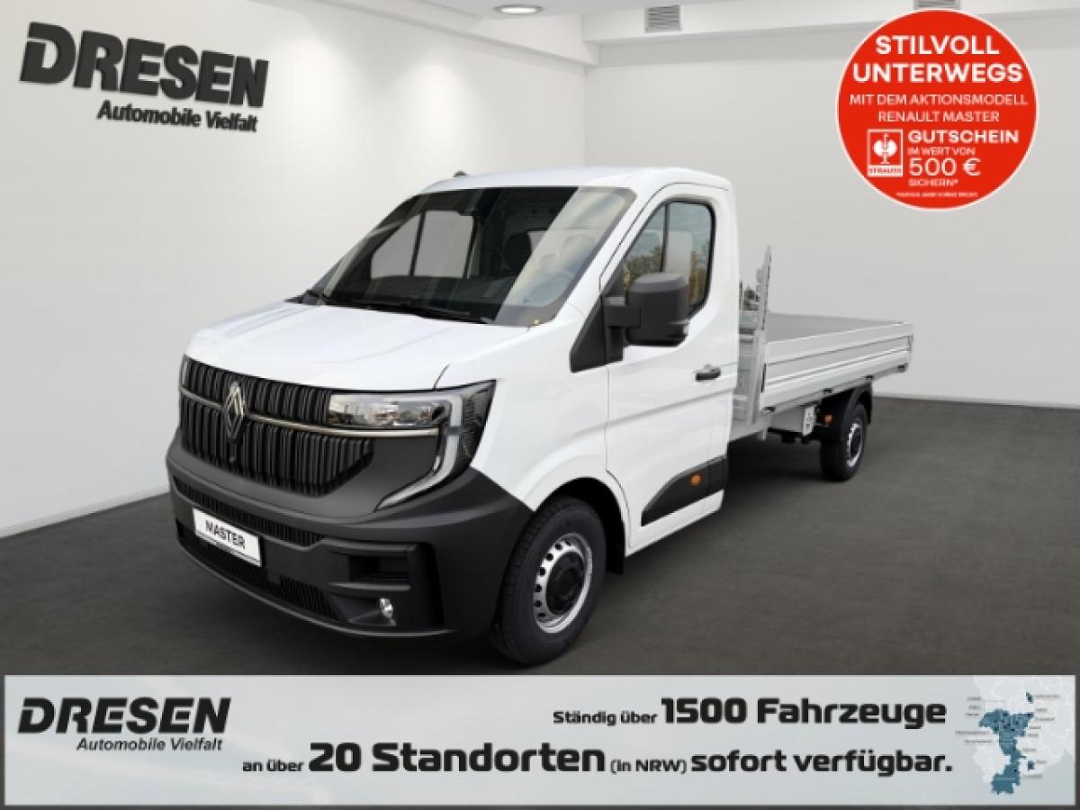 Renault Master 🚀2️⃣0️⃣2️⃣6️⃣-DEAL🚀Pritsche Ek L3H1 3,5t Blue dCi 150 *GjR,LED,AHK*