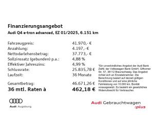 Audi Q4 e-tron Q4 45 e-tron advanced *8-fach*