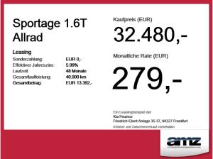 Kia Sportage 1.6T Allrad über 13.000 EUR Nachlass!