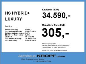 MG HS HYBRID+ LUXURY Navi,Licht-Regnsensor-USB