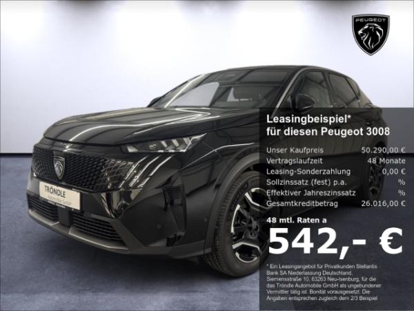 Peugeot 3008 GT Plug-In Hybrid 195 AHK-abnehmbar Navi LED ACC El. Heckklappe