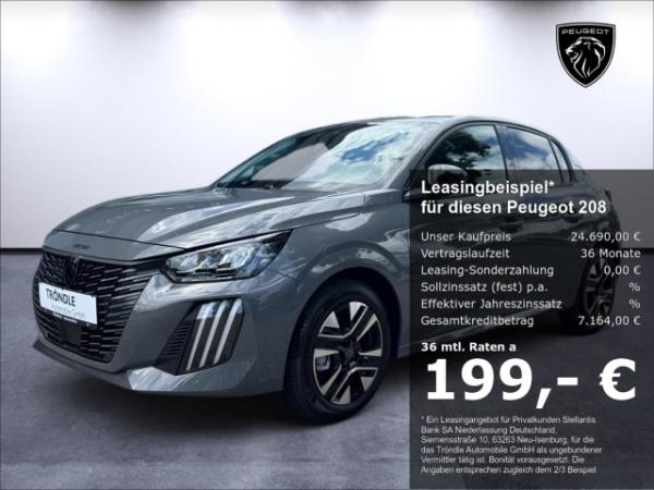 Peugeot 208 Allure Hyb. 100 e-DSC6 LED DAB SHZ Keyless Spurhalteass.
