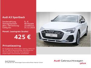 Audi A3 Sportback 35 1.5 TFSI S line Rückfahrkamera LED uvm