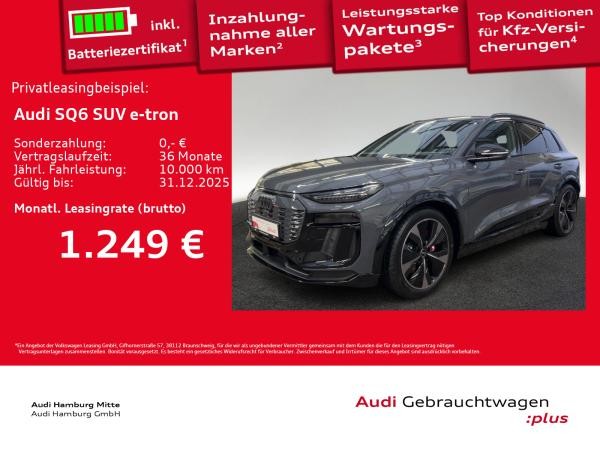Audi SQ6 e-tron OLED Pano B&O Matrix Sitzhzg