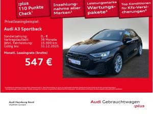 Audi A3 Sportback 35 TFSI S line S tronic Nav ACC B&O