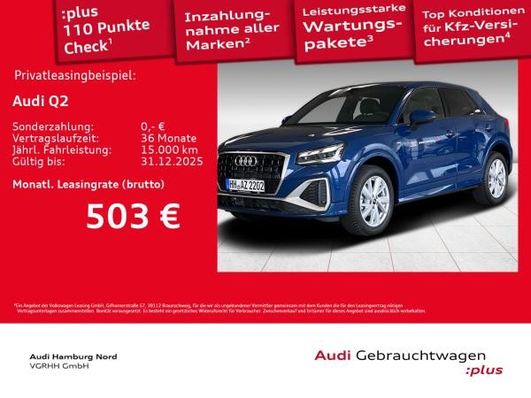 Audi Q2 35 TFSI S tronic 2xS line Matrix Kamera Sound
