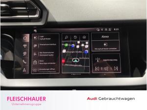 Audi A3 35 TFSI Sportback advanced DSG LED HUD Navi AHK CarPlay Tel.-Vorb. Keyless ACC Rückfahrkam.