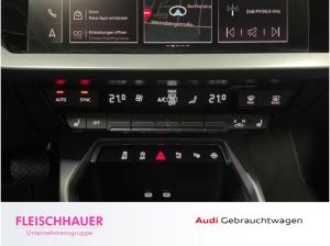 Audi A3 35 TFSI Sportback advanced DSG LED HUD Navi AHK CarPlay Tel.-Vorb. Keyless ACC Rückfahrkam.