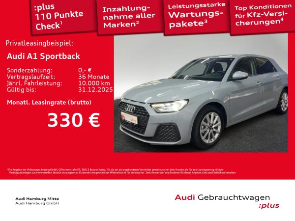 Audi A1 Sportback 25 TFSI S tronic Virtual LED Sitzhzg
