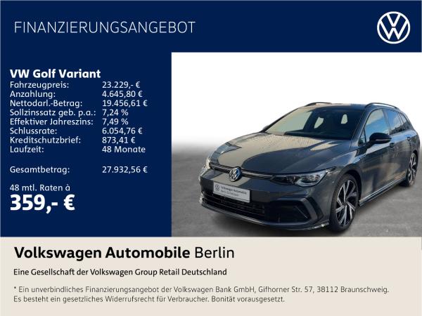 Volkswagen Golf Variant VIII 2.0 TSI DSG R-Line Navi SHZ