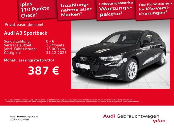Audi A3 Sportback 35 TFSI S tronic Navi ACC Sound Cam