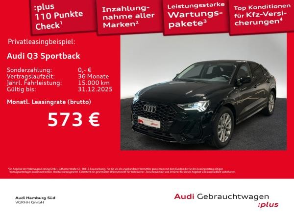 Audi Q3 Sportback 35 TFSI S line S tronic LED/KAMERA