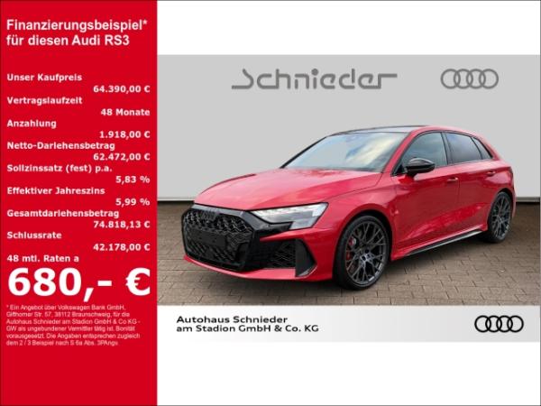 Audi RS3 SPORTBACK 2.5 TFSI MATRIX-LED+PANO+SONOS+NAVI