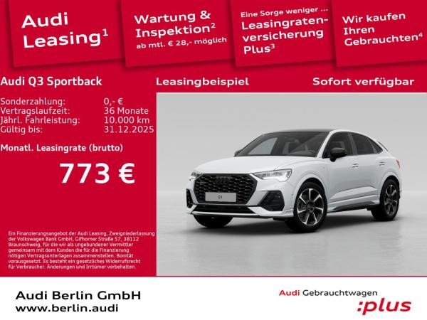 Audi Q3 Sportback S line 40 TFSI quattro S tronic