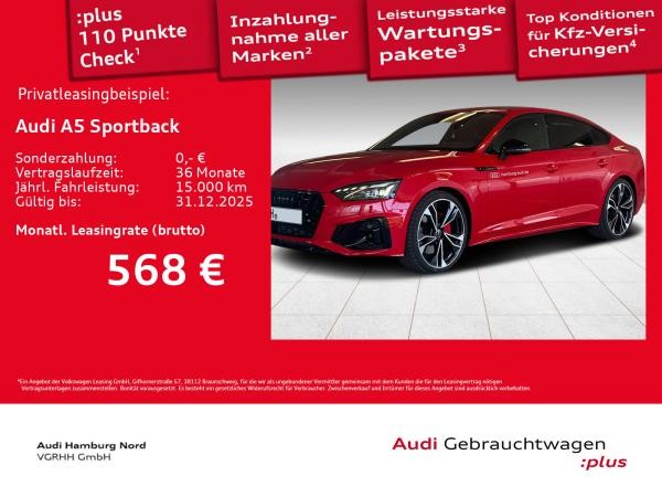 Audi A5 Sportback 45 TFSI quattro S line B&O HeadUp