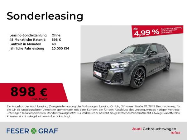 Audi Q7 S line 50 TDI quattro Matrix Leder Pano AHK