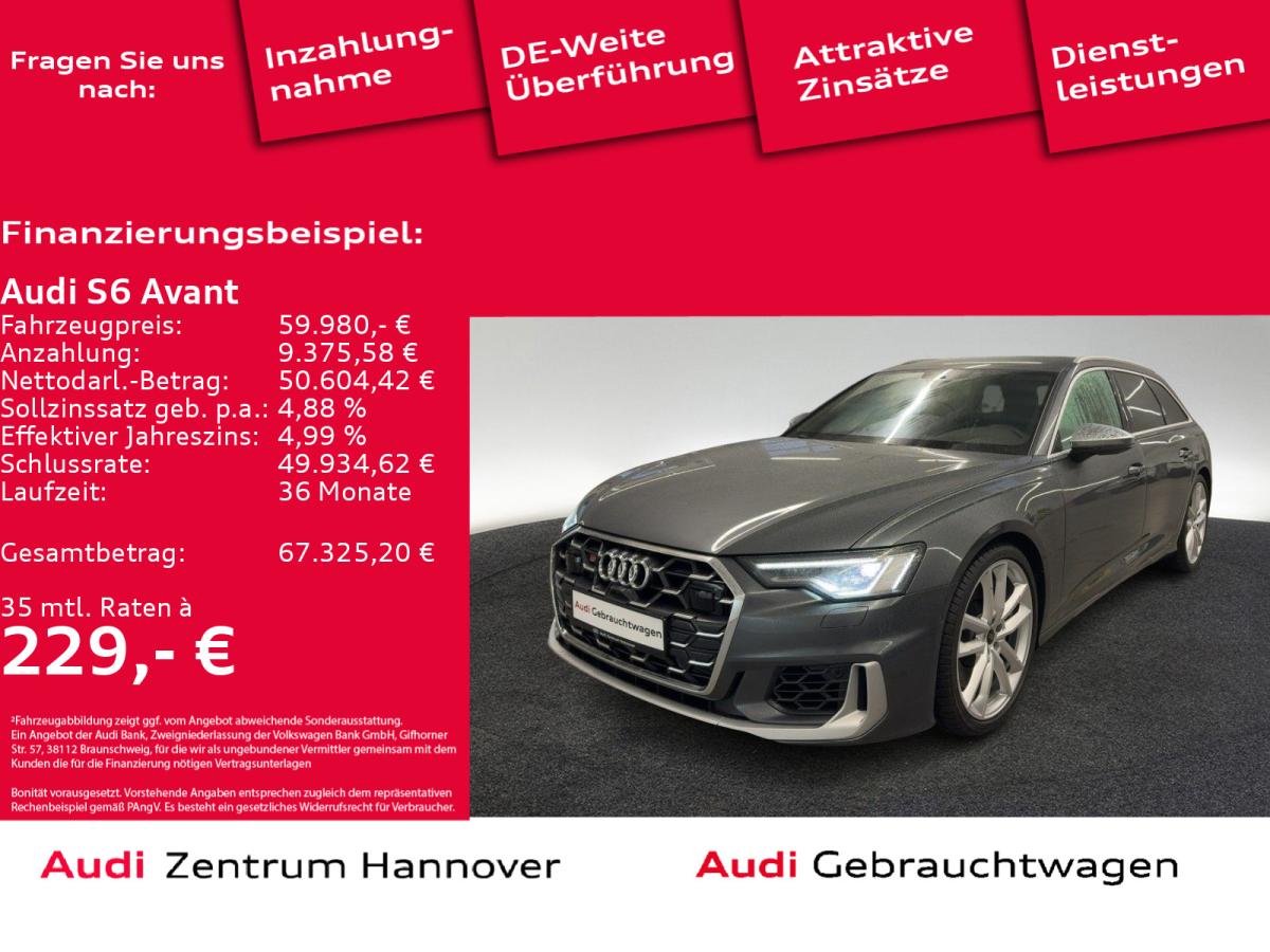 Audi S6 Avant 3.0 TDI quattro Matrix LED 21-Zoll Bang & Olufsen Rückfahrkamera