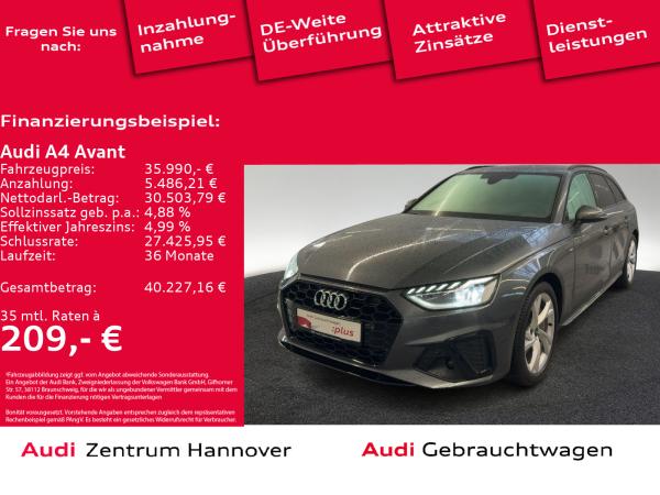 Audi A4 Avant S line 40 TFSI Head-Up Navi LED virtual