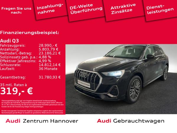 Audi Q3 S line 45 TFSI e S tronic Business Paket 19-Zoll Interieur Paket