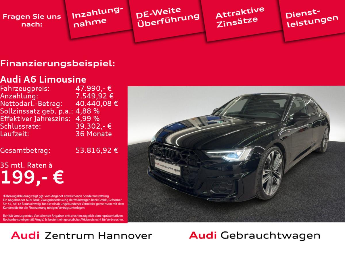 Audi A6 Limousine S line 45 TFSI quattro Matrix Kamera AHK ACC