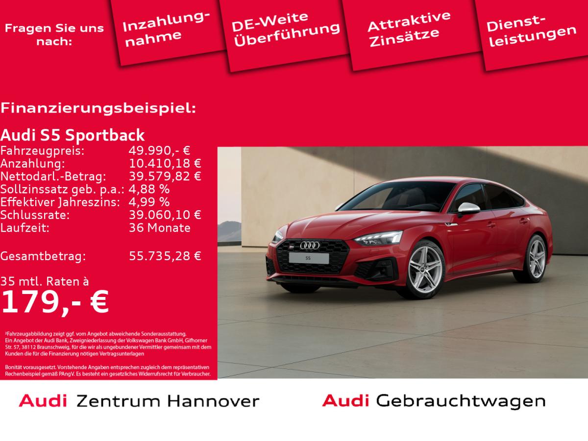 Audi S5 Sportback 3.0 TDI quattro Matrix LED Kamera Navi