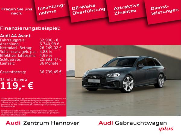 Audi A4 Avant S line 35 TFSI Kamera AHK Navi virtual DAB