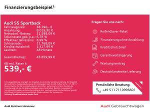 Audi S5 Sportback 3.0 TDI quattro Matrix LED Kamera Navi