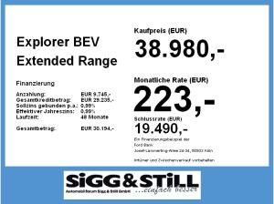 Ford Explorer 77 kWh🔋⚡FAHRERASSISTENZPAKET*WÄRMEPUMPE⚡GROßE BATTERIE ⚡AKTION BIS 31.12.⚡