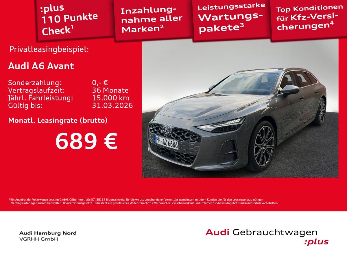 Audi A6 Avant 2.0 TDI quattro S tronic Navi TechPlus