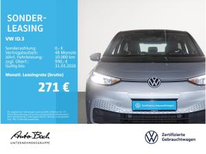 Volkswagen ID.3 Pure Performance, Navi, LED, App-Connect, Standklimatisierung