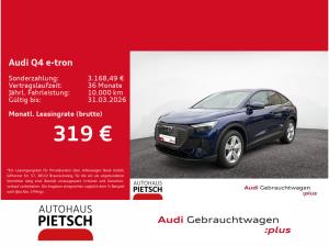 Audi Q4 e-tron 45 Sportback ACC Sportsitze Kamera
