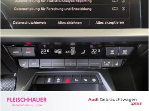 Audi A3 30 TFSI Sportback DSG LED Keyless Navi CarPlay DAB Tel.-Vorb. PDCv+h SHZ