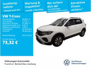 Volkswagen T-Cross GOAL 1.0 TSI Navi+LED+DIGI+ACC+APP