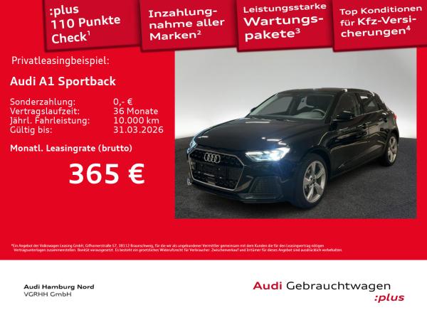 Audi A1 Sportback 25 TFSI advanced S tronic Klima Sitzhzg Virtual