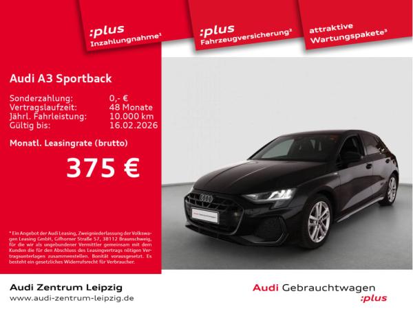 Audi A3 Sportback 35 TFSI S line S tr. *HuD*Business*