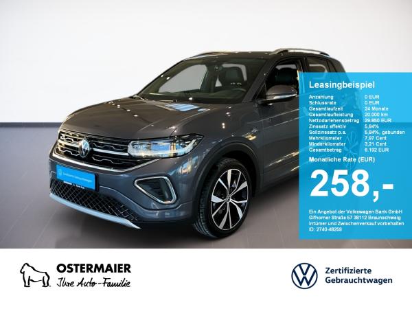 Volkswagen T-Cross R-LINE 1.5TSI DSG ACC.5J-G.KAMERA.NAVI+VC.LED.APP-C.SHZ