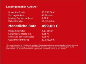Audi A5 Avant TFSI Q S LINE AHK MATRIX NAVI B&O HuD