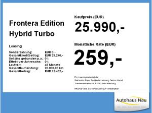 Opel Frontera Edition Hybrid