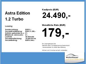 Opel Astra Edition 1.2 Turbo