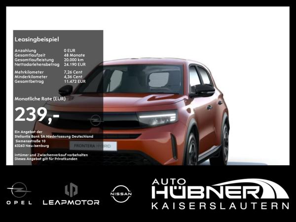 Opel Frontera Edition MHEV