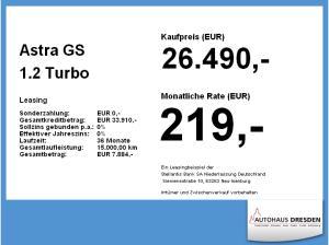 Opel Astra GS 1.2 Turbo