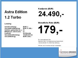 Opel Astra Edition 1.2 Turbo