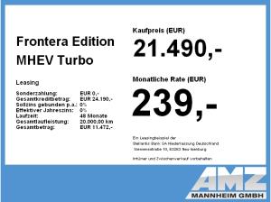 Opel Frontera Edition MHEV