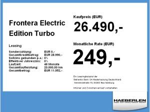 Opel Frontera Electric Edition